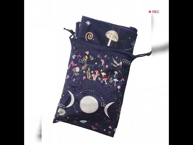 Vídeo relacionado con BLESSUME Altar Tarot Mesa Paño Divinidad Wicca Terciopelo Paño con Tarot Bolsa, One Size (Púrpura)