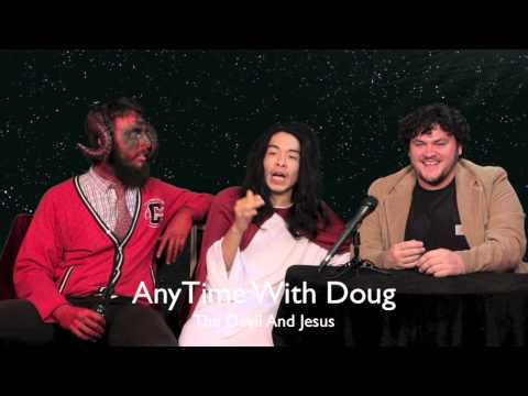 The devil and Jesus stopped by to decide how and when the world will end.