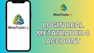 How to Login to Real MetaTrader 4 Account on iPhone 2024?