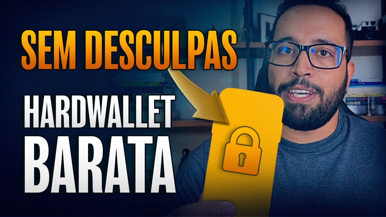 Crie você mesmo uma hardwallet (MUITO MAIS BARATA)