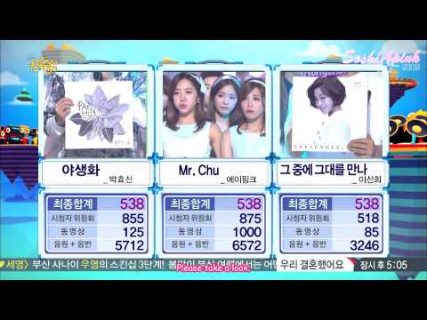 [SoshiAPinkSubs] [140412] MBC Music Core Winning Speech - A Pink