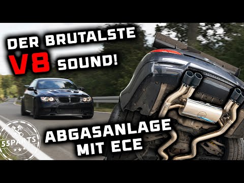 Is there a more emotional sound on the road?! Our LEGAL exhaust system for the E92 M3!