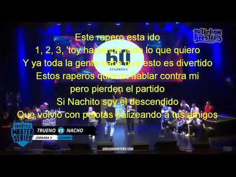 minutazo libre de Trueno vs Nacho jornada 3  FMS Argentina 2019[ subtítulado ]