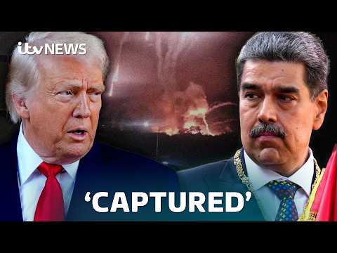 US captures and charges Venezuela's president with drugs and terrorism offences | ITV News