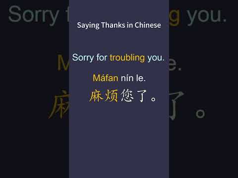 Learn Basic Chinese Daily Phrases for Beginners Saying Thanks in Chinese Learn Chinese in 1 Minute