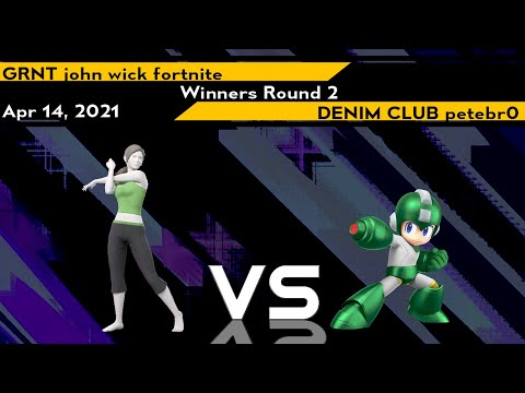 [Smash Ultimate] XeNOwifi 57 (Winners Round 2) - DENIM CLUB  petebr0 vs GRNT  john wick fortnite