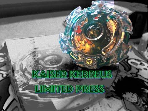 Kaiser Kerbeus L.P. B-37 Unboxing and Review! | BEYBLADE BURST UNBOXING