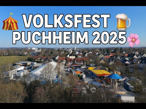 🎪 Frühling, Volksfest & Drohnenblick – So schön ist Puchheim von oben!