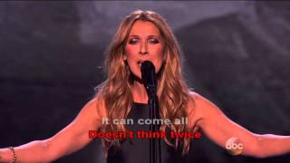Love Doesn&#39;t Ask Why  Lyric | Celine Dion