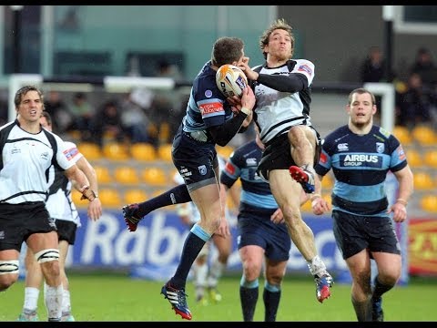 Blues Disallowed Try for final forward pass - Zebre v Cardiff Blues 1st March 2014