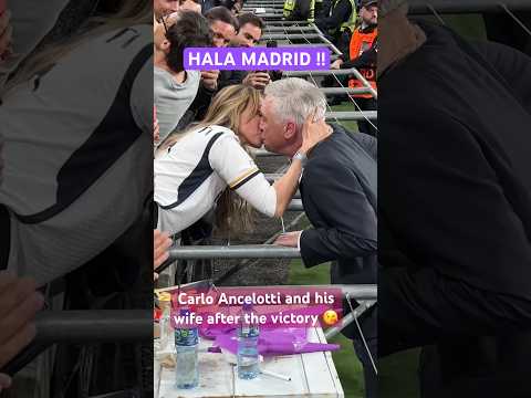 HALA MADRID 😍 Gracias entrenador!