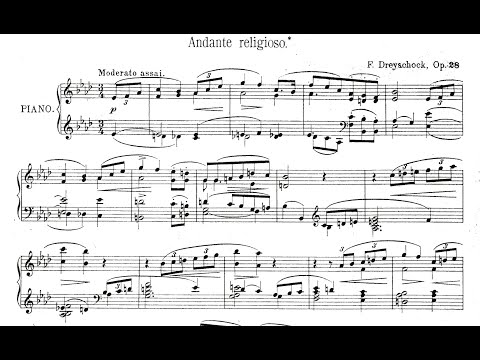 Felix Dreyschock - Andante religioso, Op.28