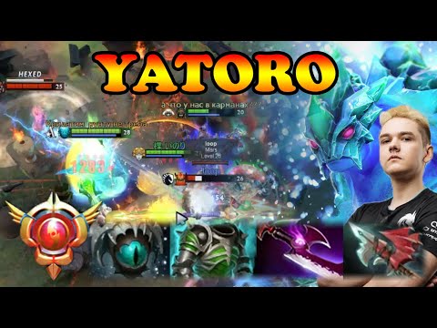 Yatoro Grandmaster Morphling sneak build Silver Edge Hurricane Pike | Giveaway | Dota 2 Pro Gameplay