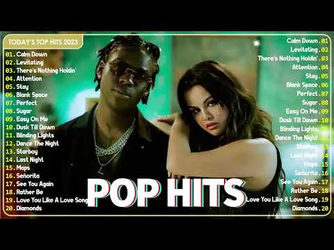 Rema, Selena Gomez, Maroon 5, Justin Bieber, Adele🌟Pop Hits Mix 2023🌟Best Pop Music Playlist 2023