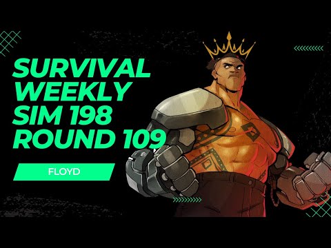 Streets Of Rage 4 - Floyd SOR4 Survival Weekly Sim 198 (Level 109) 1st Lvl 100 Ever w/ Electric Grab