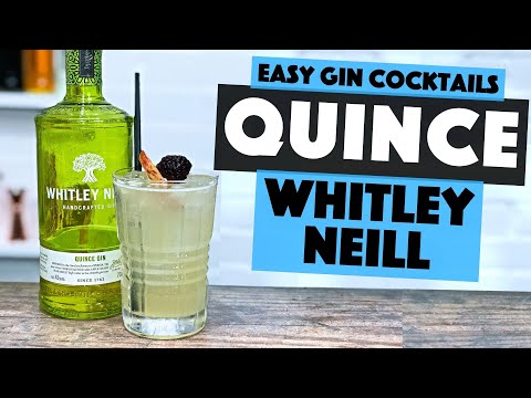 Whitley Neill QUINCE Gin Cocktails | Apple & Elderflower Summer Cocktail