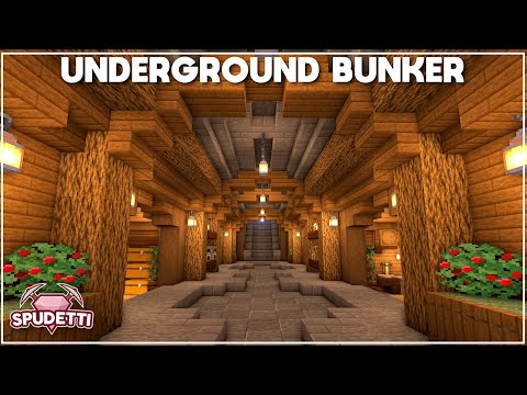 Minecraft: How to Build an Underground Survival Bunker [Tutorial] 2021