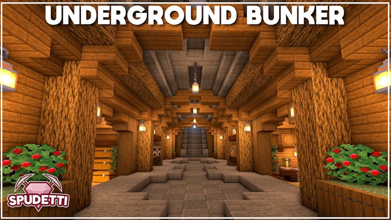 Minecraft: How to Build an Underground Survival Bunker [Tutorial] 2021