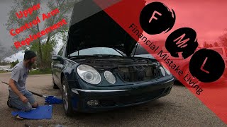 FML - Changing The Upper Control Arm On My Mercedes E500