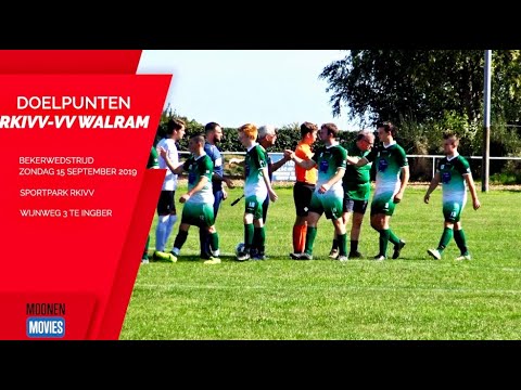 Doelpunten bekerwedstrijd RKIVV (Ingber) - VV Walram (Valkenburg) van 15-09-2019