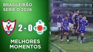 Aguia de Maraba x Tuna Luso - Melhores Momentos - Serie D 2026 - 4ª Rodada