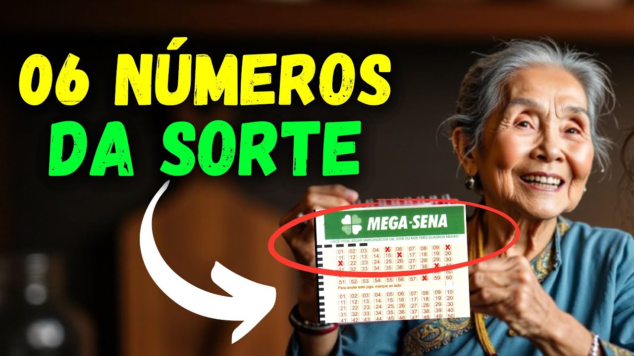 6 NÚMEROS DA SORTE PARA A MEGA SENA – Escolha Certo e Atraia a Fortuna!