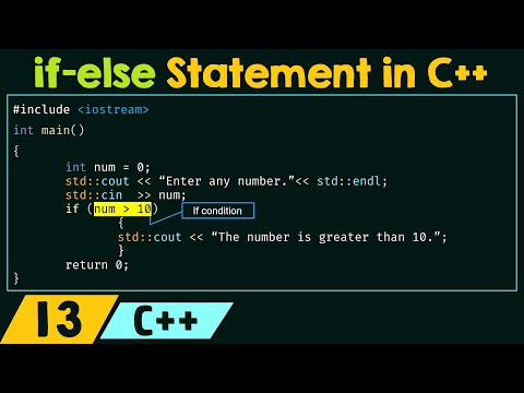 The if else Statement in C