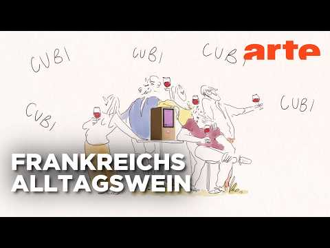 Der Cubi: Frankreichs clevere Weinlösung | Karambolage | ARTE