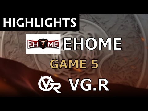 EHOME vs Vici Gaming Reborn [Game 5] The International 2016 Qualifiers - Dota Highlights