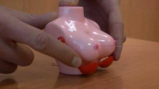 žertovná stříkací prsa