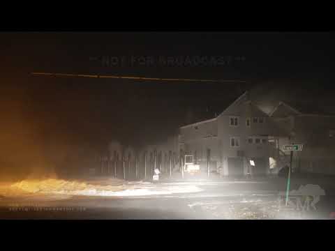 10-2702021 Brant Rock, Ma Nor'easter produces incredible wind and waves- floods town- damages homes