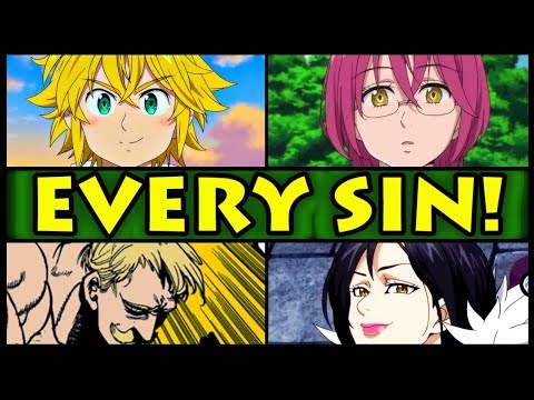 All 7 Sins and Their Powers Explained! (Seven Deadly Sins / Nanatsu no Taizai S2 Every Sin Season 2) Video