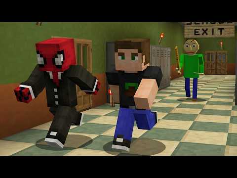 Minecraft AMA Baldi Okulundan Kaçış