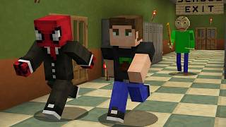 Minecraft AMA Baldi Okulundan Kaçış