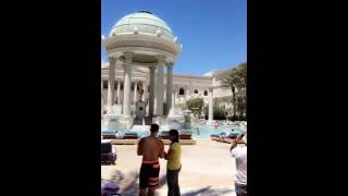 Nico en Caesars Palace hotel. Las Vegas