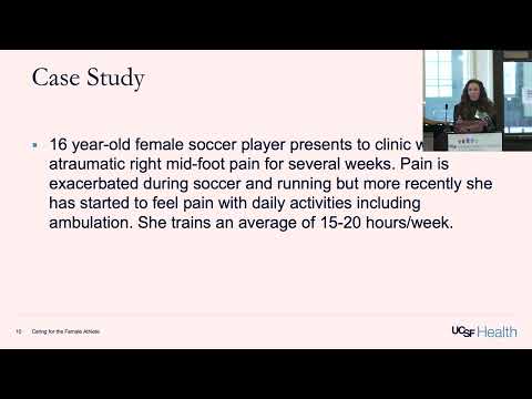 Watch Caring for Female Athletes (Faustine Ramirez MD Gina Biviano MA ATC, UCSF Peds MSK/Sports Medicine) on YouTube