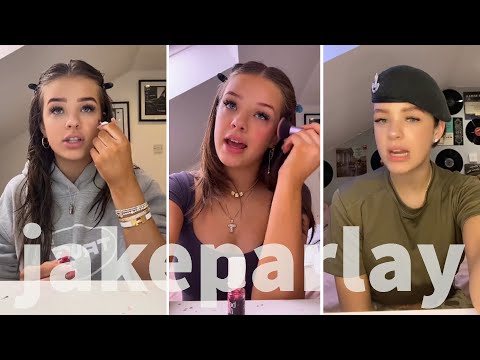 Tallulah Metcalfe Tiktok Compilation - GRWM (Get Ready With Me)❤️(Skincare, Makeup, Outfits) 516🥰