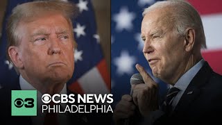Protests escalating on college campuses, CBS News poll reveals how voters feel about Trump, Biden