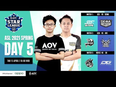 ASL 2021 Spring W2D5 - Garena AOV Indonesia
