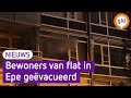 Flat in Epe ontruimd na brand in meterkast