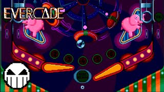 Psycho Pinball (Evercade - Codemasters Collection 1) Gameplay