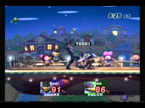 Fun Brawl Tourney Grander Finals - Max113 (Snake+Marth) vs. Blue Yoshi (Various)
