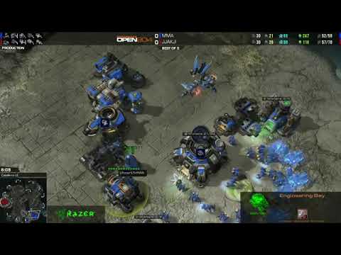 SC2 MMA vs Jjakji Game 1 Losers Bracket Round 2 DreamHack Open Winter 2014