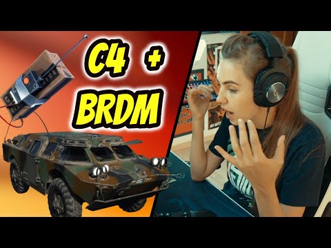 Playing with Best Females in PUBG  | C4 + BRDM