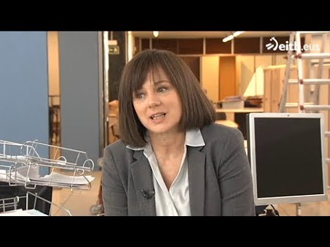 EMMA SUÁREZ REPORTAJE SOBRE EL RODAJE DE "70 BINLADENS" EN ETB (16/03/2018).