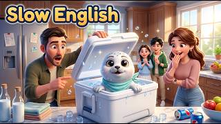 We Opened Our Cooler... And Found THIS Inside! 😨🧊| Slow English (Level A2) |