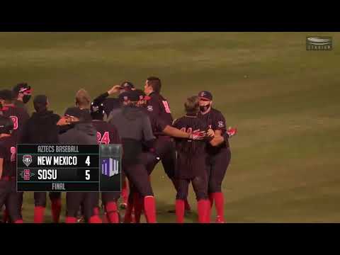 SDSU BASEBALL: AZTECS 5, NEW MEXICO 4 (GAME 2)