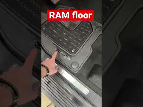 RAM 1500 Limited floor mats #shorts