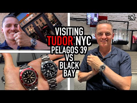 Best Tudor Dive Watch? Visiting The NYC Store: Pelagos 39 vs Black Bay Monochrome & My Submariner