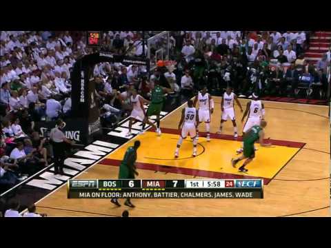 Paul Pierce Dunks on Shane Battier